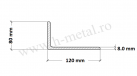 Cornier zincat 120x80x8 mm 2